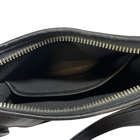 Vintage Coach 9950 Janice Legacy Shoulder Bag Black Leather - Picture 6 of 8